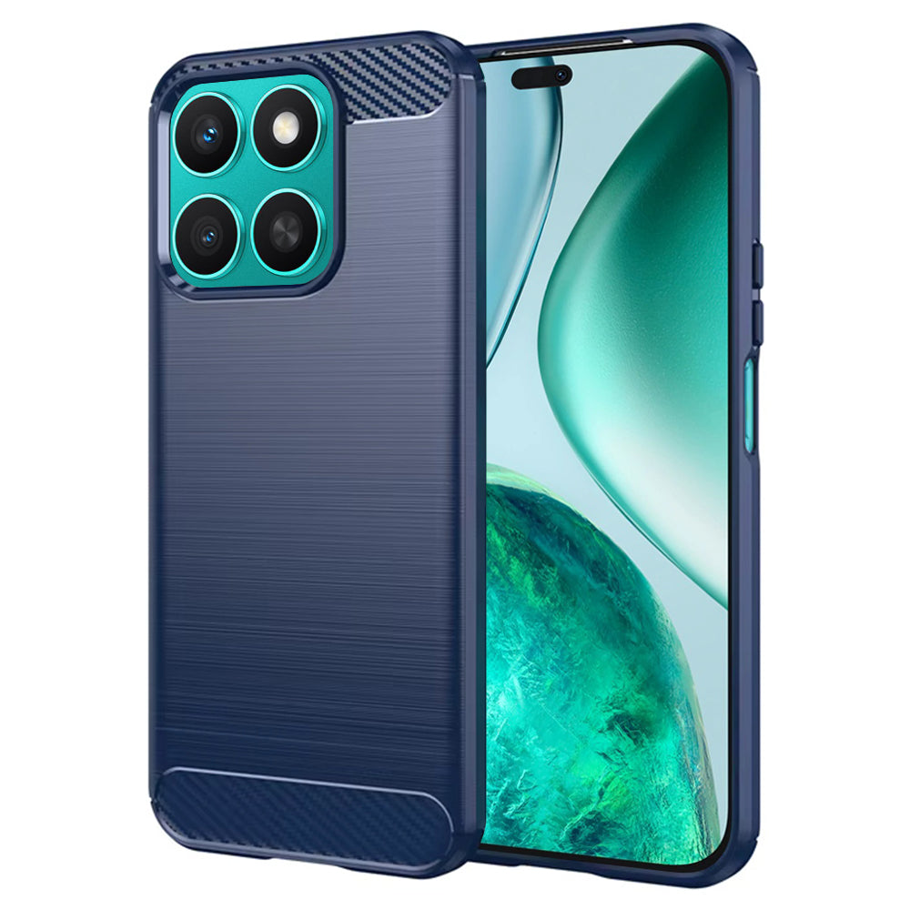 Futrola za Honor X8c, Techsuit, Karbon, Plava