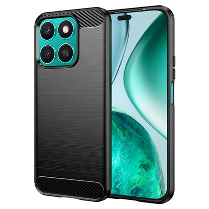 Futrola za Honor X8c, Techsuit, Karbon, Crna