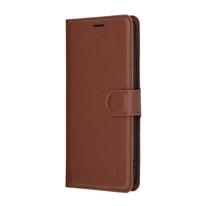 Futrola za Honor X8c, Techsuit, Leather Folio, Braon