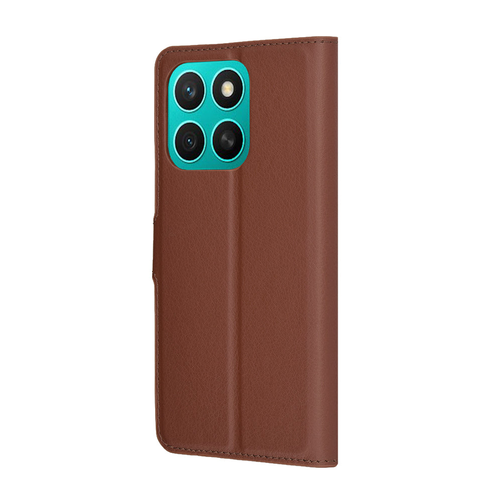 Futrola za Honor X8c, Techsuit, Leather Folio, Braon