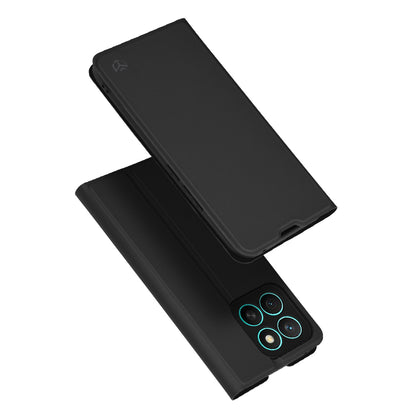 Futrola za Honor X8c, Techsuit, Magskin Book, Crna