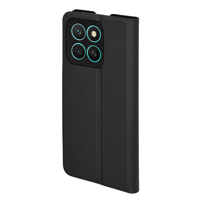 Futrola za Honor X8c, Techsuit, Magskin Book, Crna