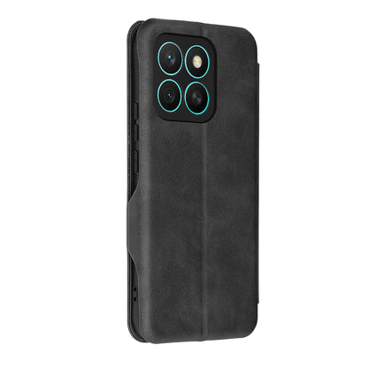 Futrola za Honor X8c, Techsuit, Safe Wallet Plus, Crna
