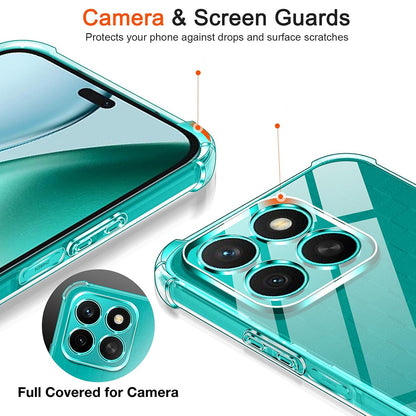 Futrola za Honor X8c, Techsuit, Shockproof Clear, Providna