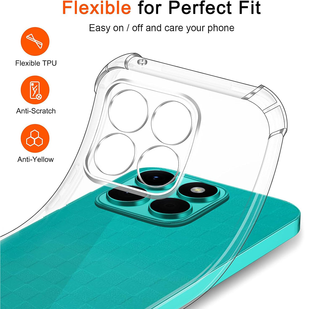 Futrola za Honor X8c, Techsuit, Shockproof Clear, Providna