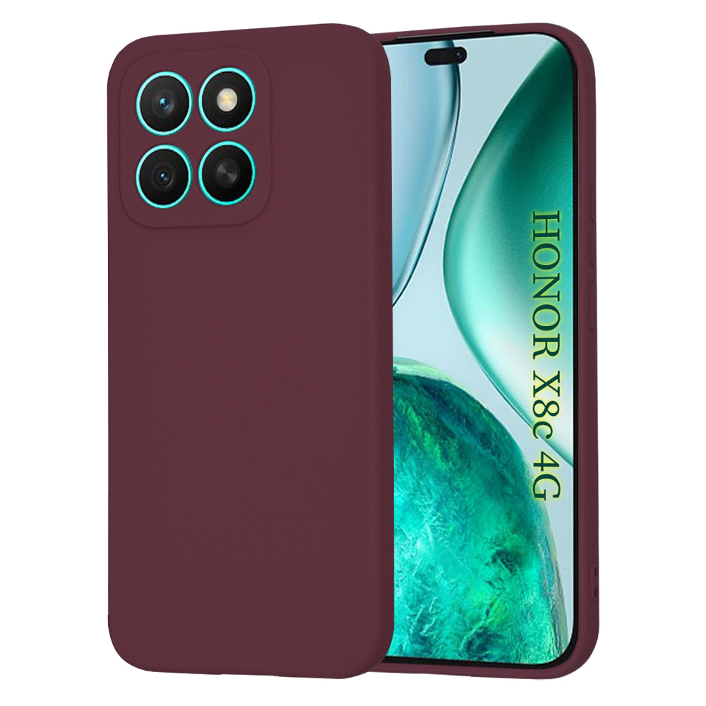 Futrola za Honor X8c, Techsuit, SoftFlex, Bordo