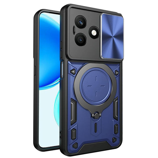 Futrola za Honor X8d, Techsuit, CamGuard Pro, Plava