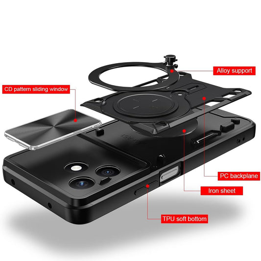Futrola za Honor X8d, Techsuit, CamGuard Pro, Plava