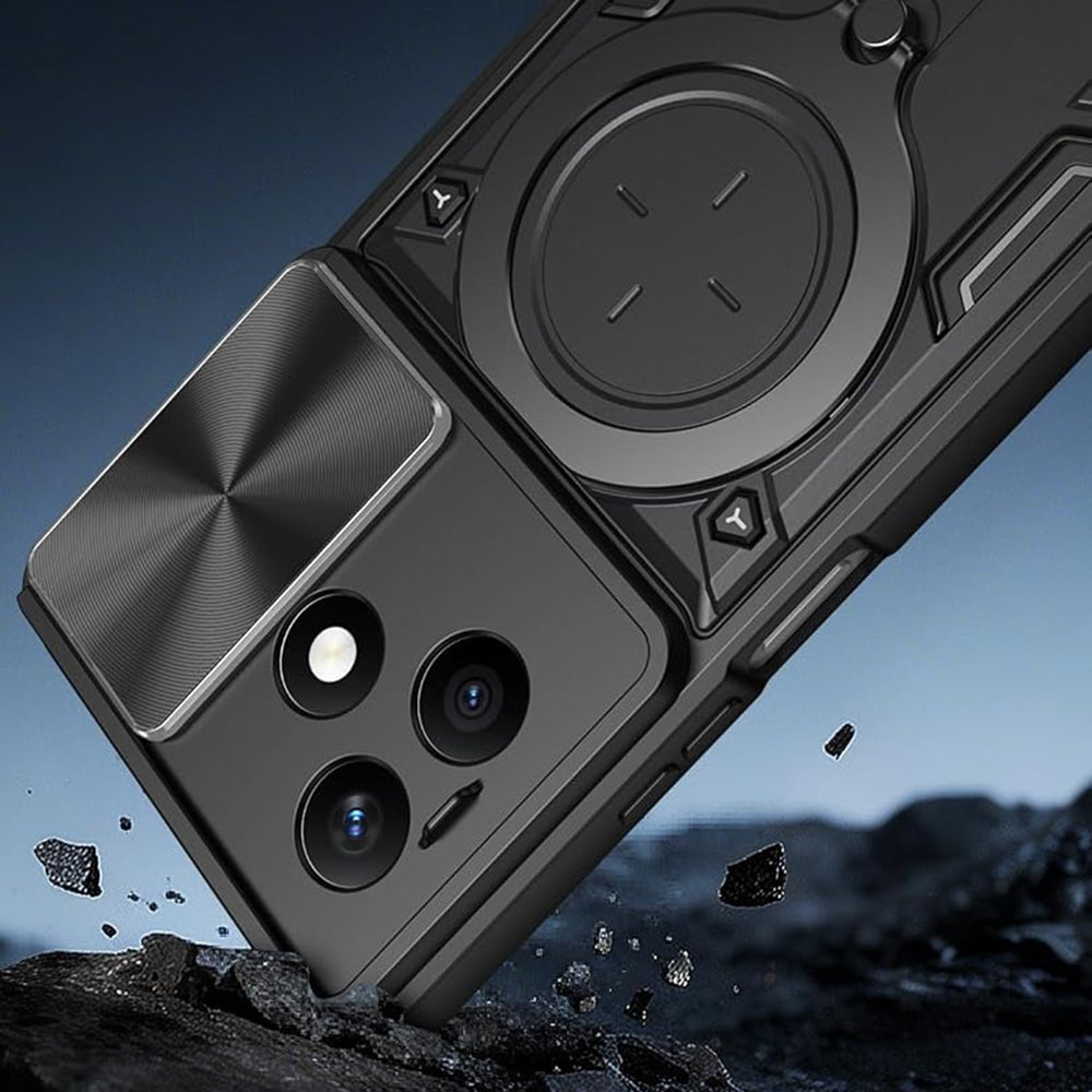 Futrola za Honor X8d, Techsuit, CamGuard Pro, Plava
