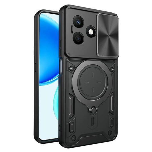 Futrola za Honor X8d, Techsuit, CamGuard Pro, Crna