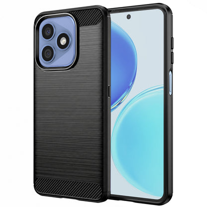 Futrola za Honor X8d, Techsuit, Karbon, Crna