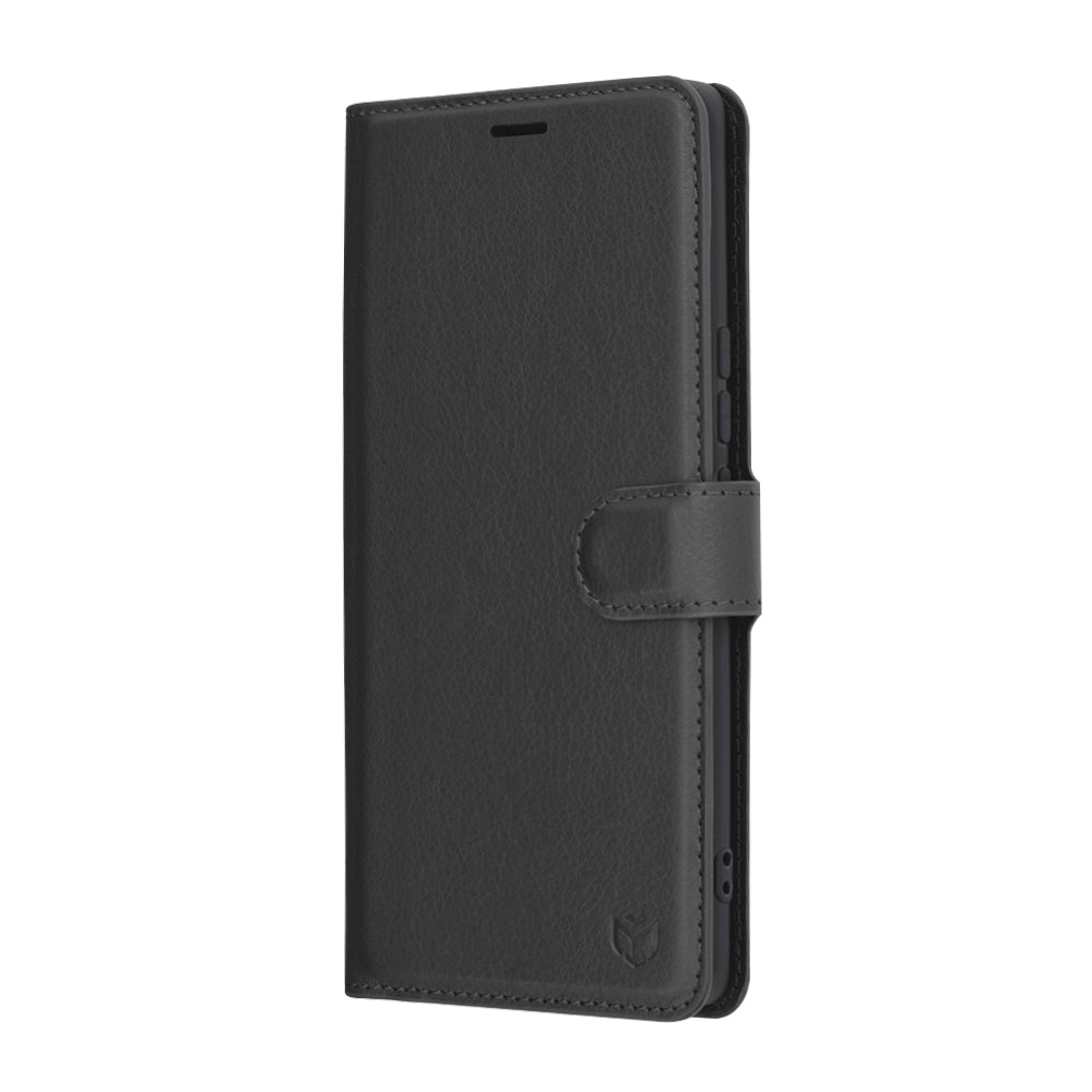 Futrola za Honor X9c / Magic7 Lite, Techsuit, Leather Folio, Crna