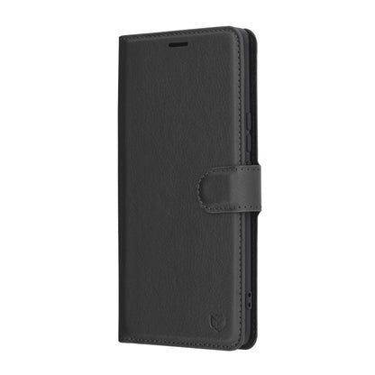 Futrola za Honor X9c / Magic7 Lite, Techsuit, Leather Folio, Crna