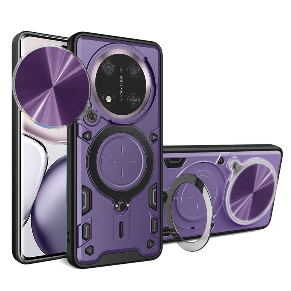 Futrola za Honor X9c / Magic7 Lite, Techsuit, CamGuard Pro, Ljubičasta