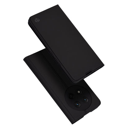 Futrola za Honor X9c / Magic7 Lite, Techsuit, Magskin Book, Crna