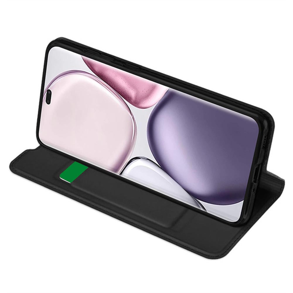 Futrola za Honor X9c / Magic7 Lite, Techsuit, Magskin Book, Crna