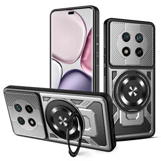 Futrola za Honor X9c / Magic7 Lite, Techsuit, RuggedCam, Siva
