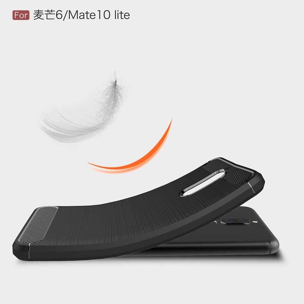 Futrola za Huawei Mate 10 Lite, Techsuit, Karbon, Crna