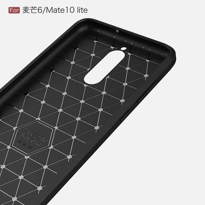 Futrola za Huawei Mate 10 Lite, Techsuit, Karbon, Crna