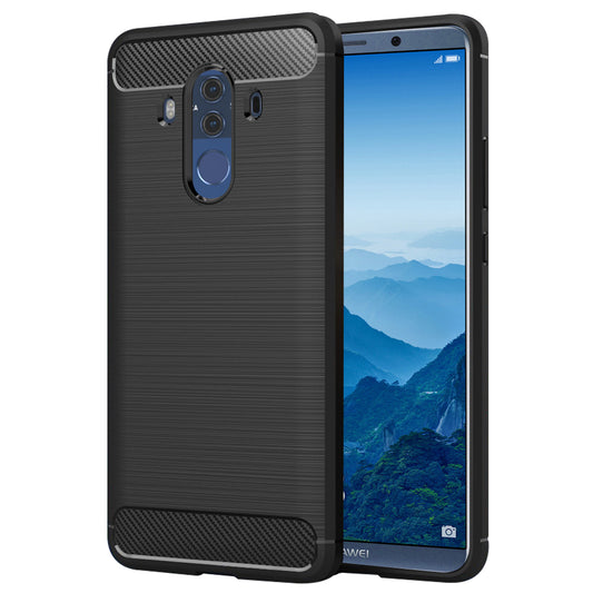 Futrola za Huawei Mate 10 Pro, Techsuit, Karbon, Crna