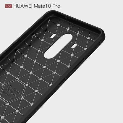 Futrola za Huawei Mate 10 Pro, Techsuit, Karbon, Crna