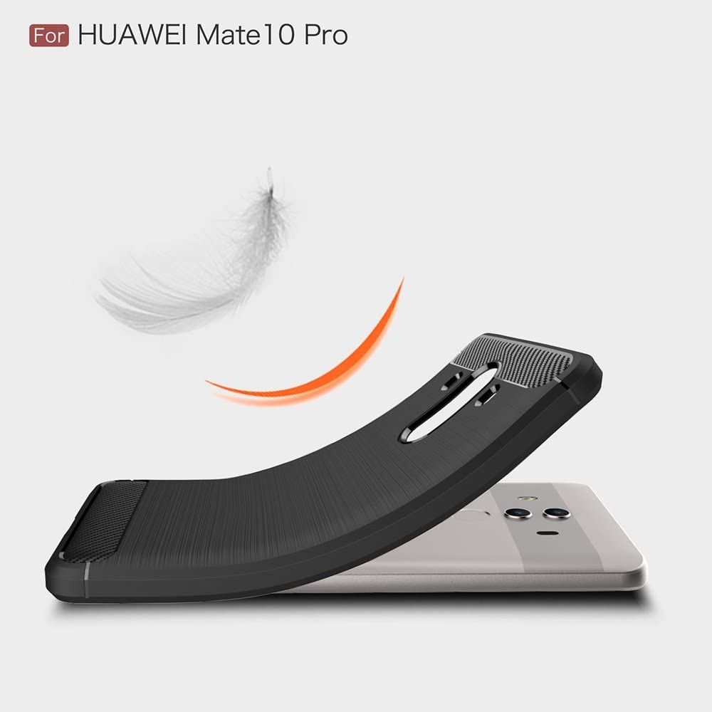 Futrola za Huawei Mate 10 Pro, Techsuit, Karbon, Crna