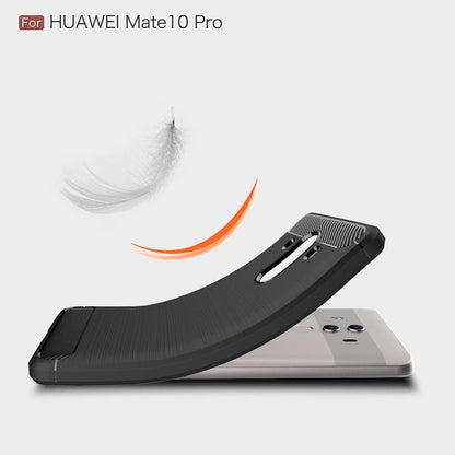 Futrola za Huawei Mate 10 Pro, Techsuit, Karbon, Crna