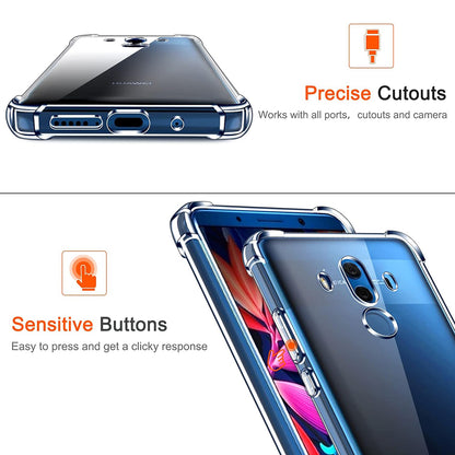 Futrola za Huawei Mate 10 Pro, Techsuit, Shockproof Clear, Providna