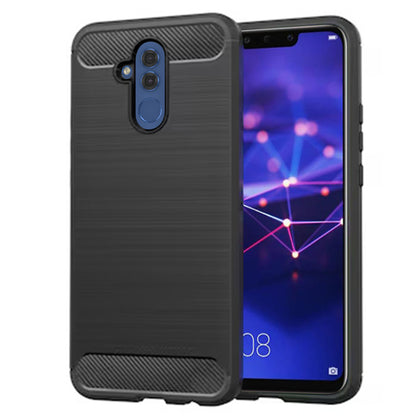 Futrola za Huawei Mate 20 Lite, Techsuit, Karbon, Crna