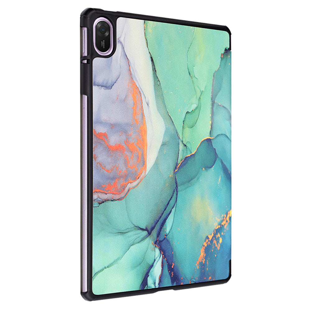 Futrola za Huawei MatePad 11.5 (2025), Techsuit, FoldPro Green Time, Višebojna