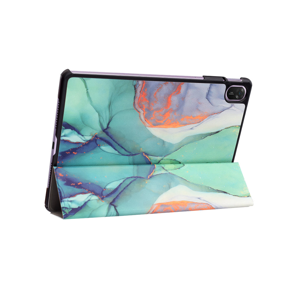 Futrola za Huawei MatePad 11.5 (2025), Techsuit, FoldPro Green Time, Višebojna