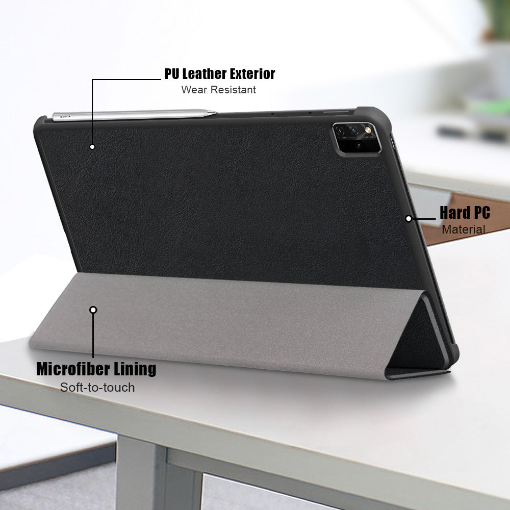 Futrola za Huawei MatePad Pro 12.6 (2021), Techsuit, FoldPro, Crna