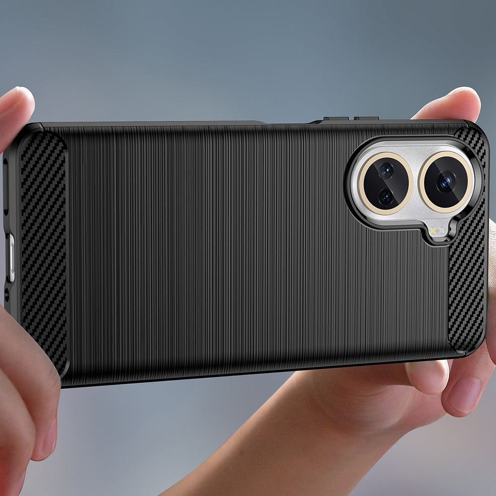 Futrola za Huawei nova 10 SE, Techsuit, Karbon, Crna