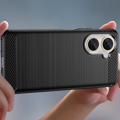 Futrola za Huawei nova 10 SE, Techsuit, Karbon, Crna