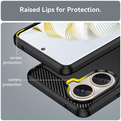 Futrola za Huawei nova 10 SE, Techsuit, Karbon, Crna