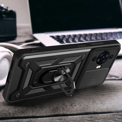 Futrola za Huawei nova 12s / nova 11, Techsuit, CamShield, Crna