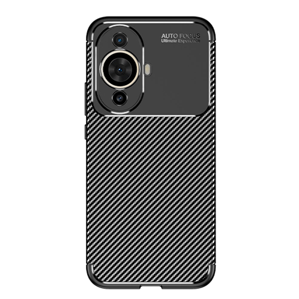 Futrola za Huawei nova 12s / nova 11, Techsuit, CarbonFiber, Crna