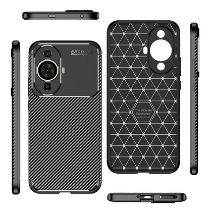 Futrola za Huawei nova 12s / nova 11, Techsuit, CarbonFiber, Crna