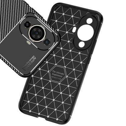 Futrola za Huawei nova 12s / nova 11, Techsuit, CarbonFiber, Crna