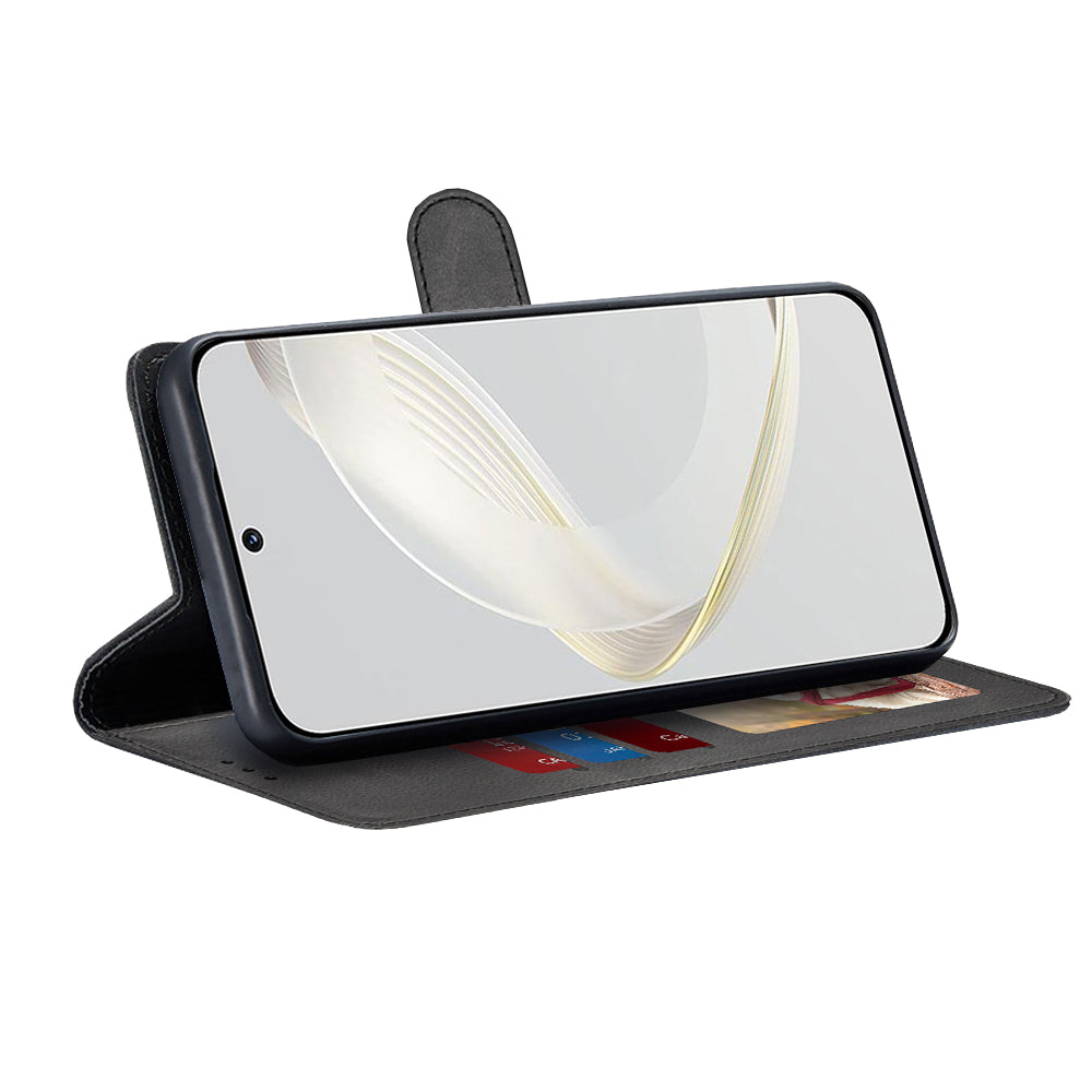 Futrola za Huawei nova 12s / nova 11, Techsuit, Diary Book, Crna