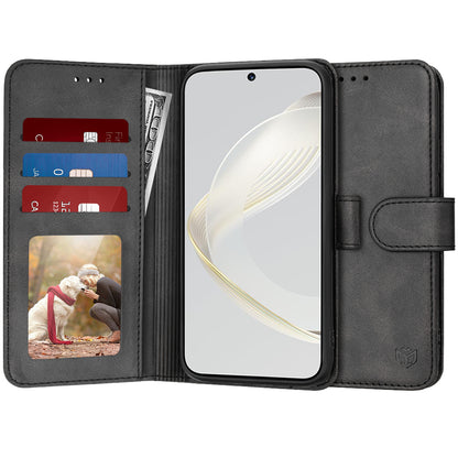 Futrola za Huawei nova 12s / nova 11, Techsuit, Diary Book, Crna