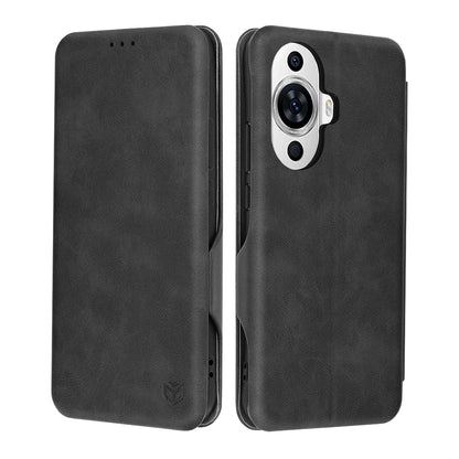 Futrola za Huawei nova 12s / nova 11, Techsuit, Safe Wallet Plus, Crna