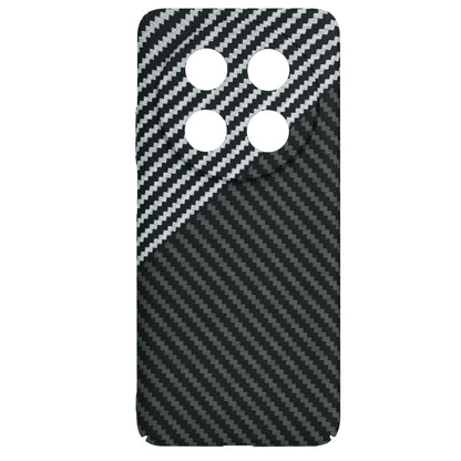 Futrola za Huawei nova 13i / nova 12i, Techsuit, Carbonite FiberShell, Crno Siva