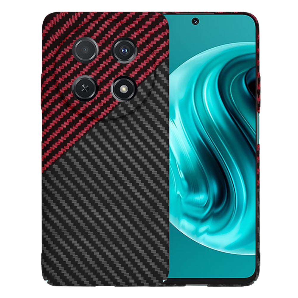 Futrola za Huawei nova 13i / nova 12i, Techsuit, Carbonite FiberShell, Crno Crvena
