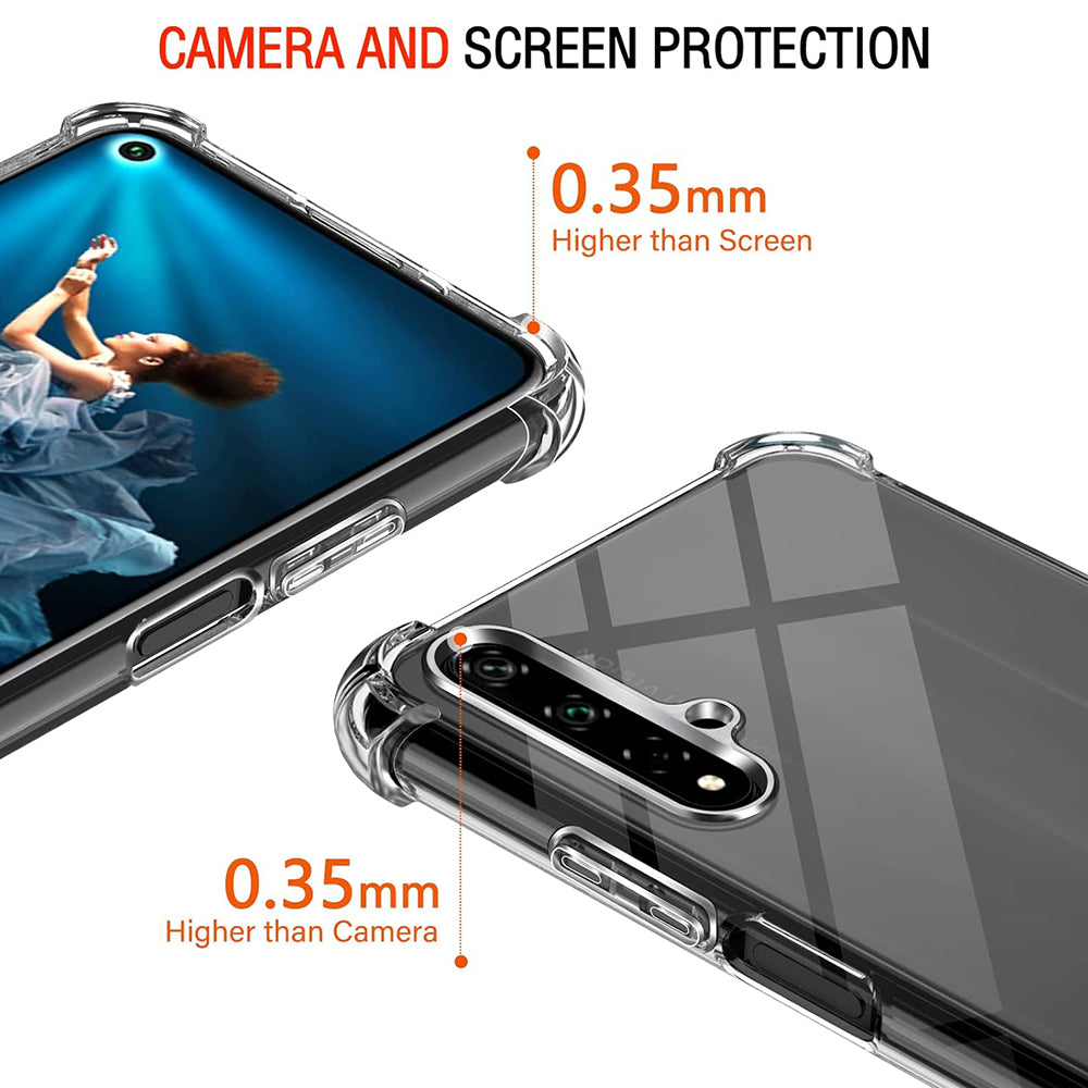 Futrola za Huawei nova 5T / Honor 20, Techsuit, Shockproof Clear, Providna