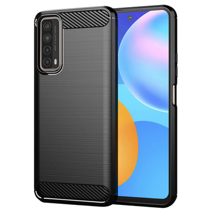 Futrola za Huawei P smart 2021, Techsuit, Karbon, Crna