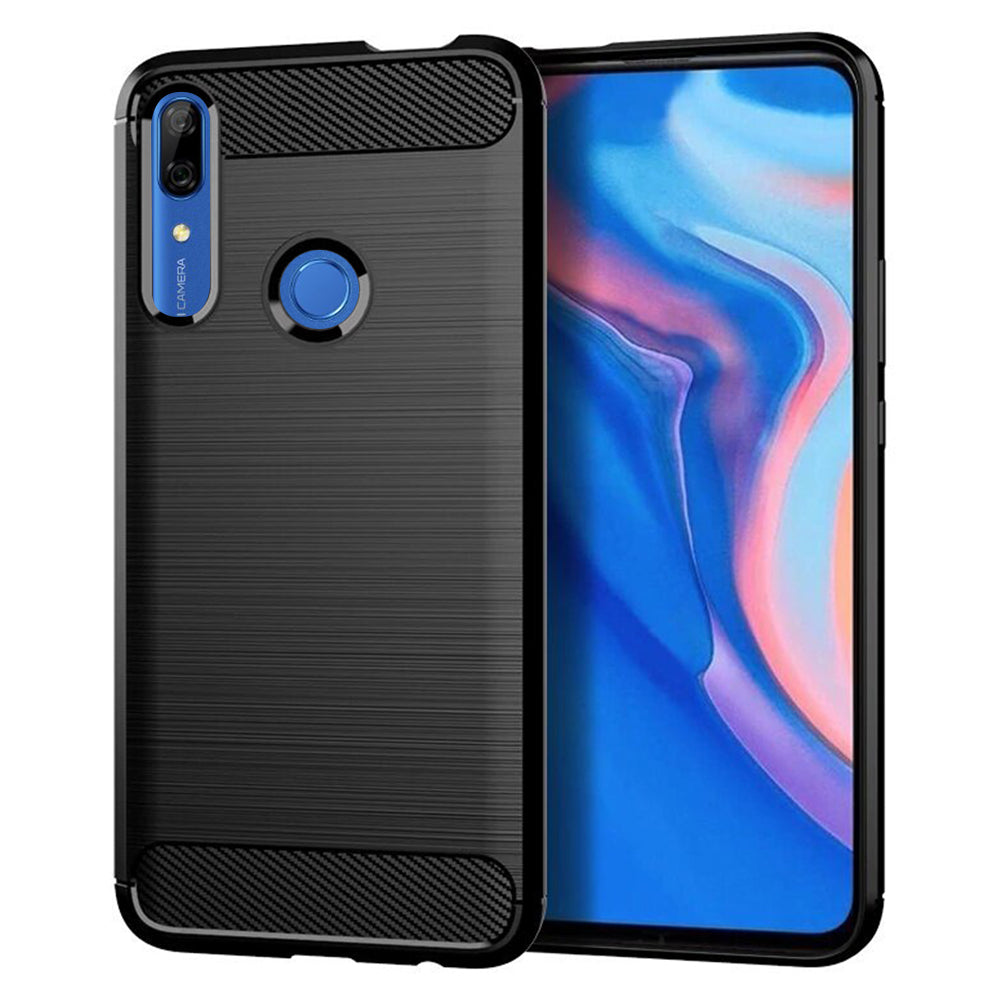 Futrola za Huawei P Smart Z, Techsuit, Karbon, Crna