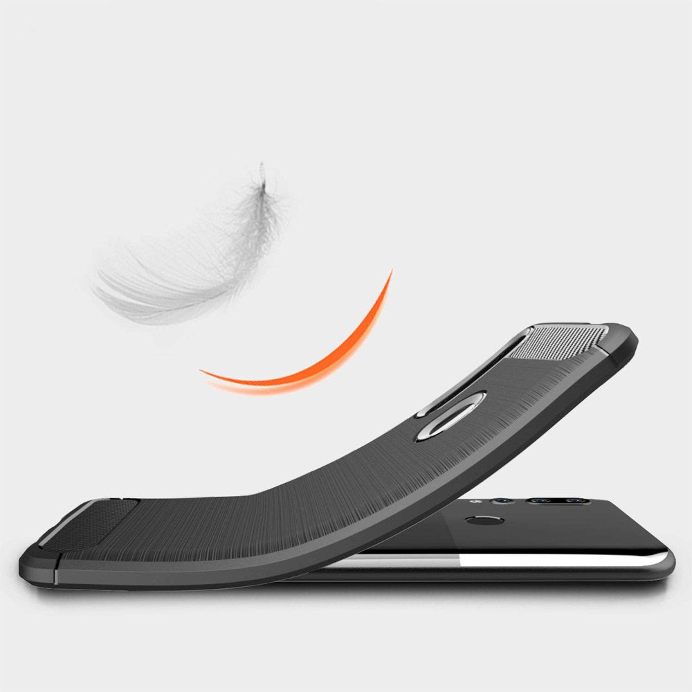 Futrola za Huawei P Smart Z, Techsuit, Karbon, Crna