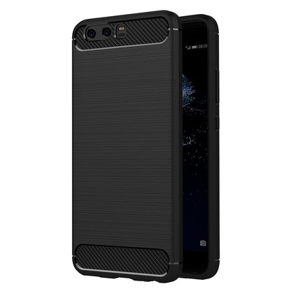 Futrola za Huawei P10 Plus, Techsuit, Karbon, Crna