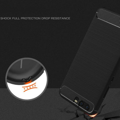Futrola za Huawei P10 Plus, Techsuit, Karbon, Crna